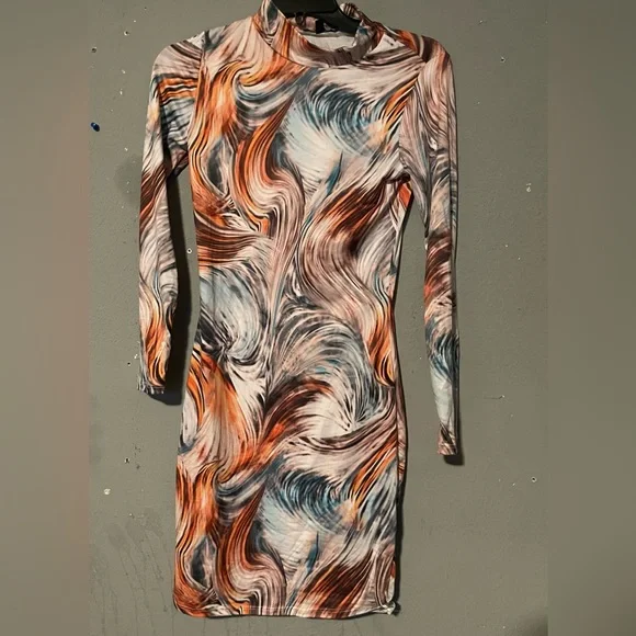 Fashion nova stormy weather mini dress